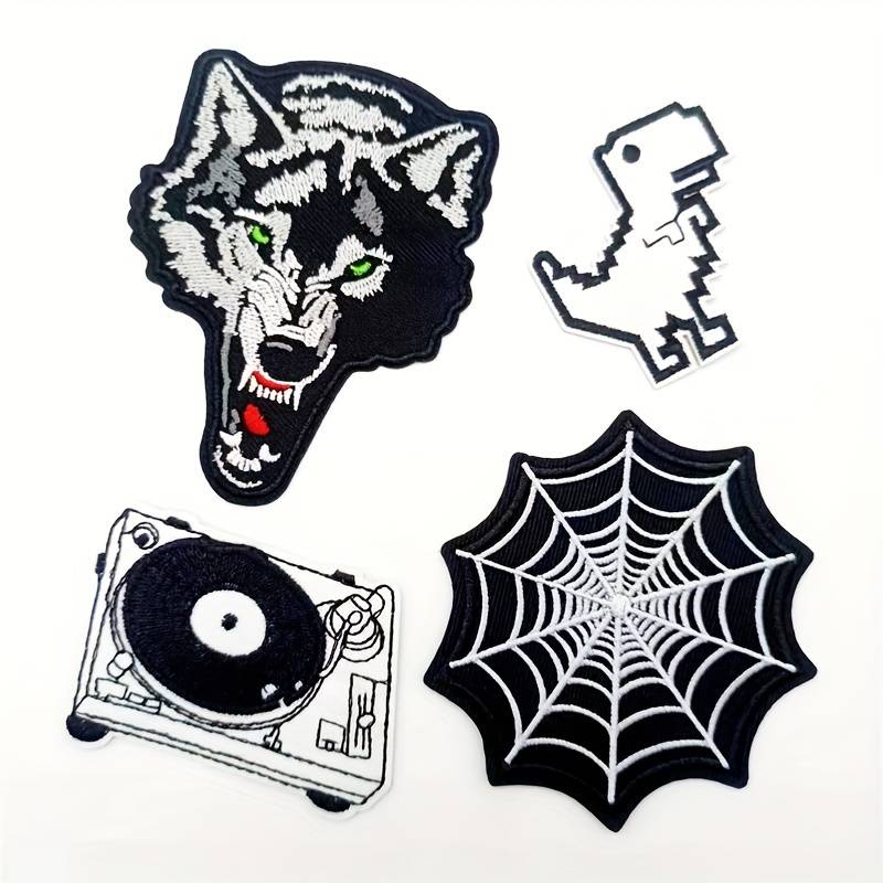 Embroidered Patches For Clothing Thermo Adhesive Patches - Temu